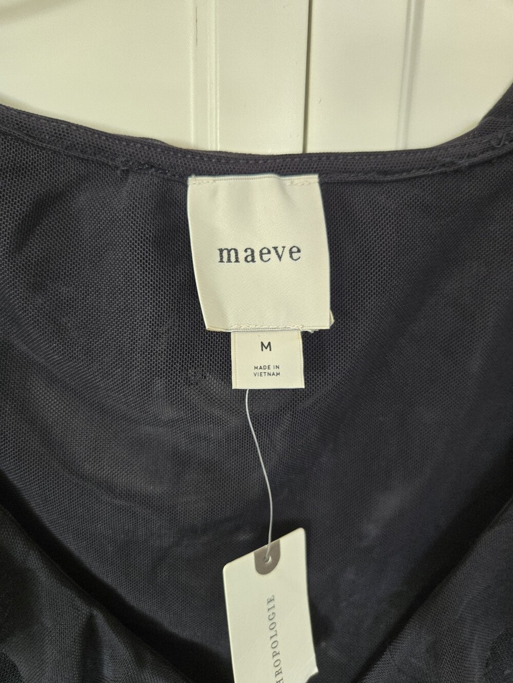 NWT Maeve Tie-Front V-Neck Top - Picture 4 of 7